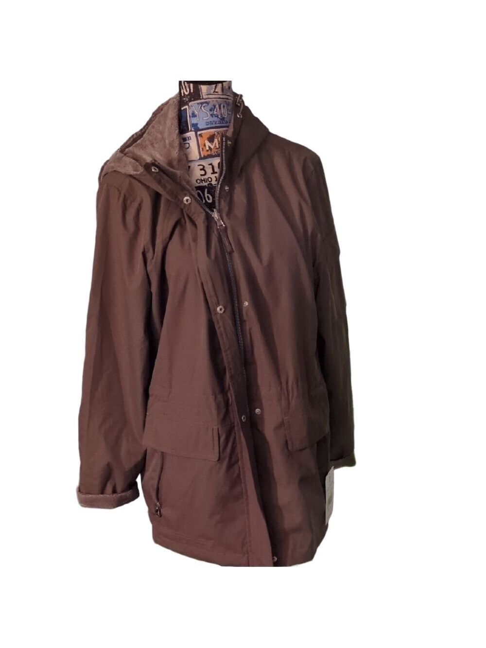Free Country Brown Jacket Size Large